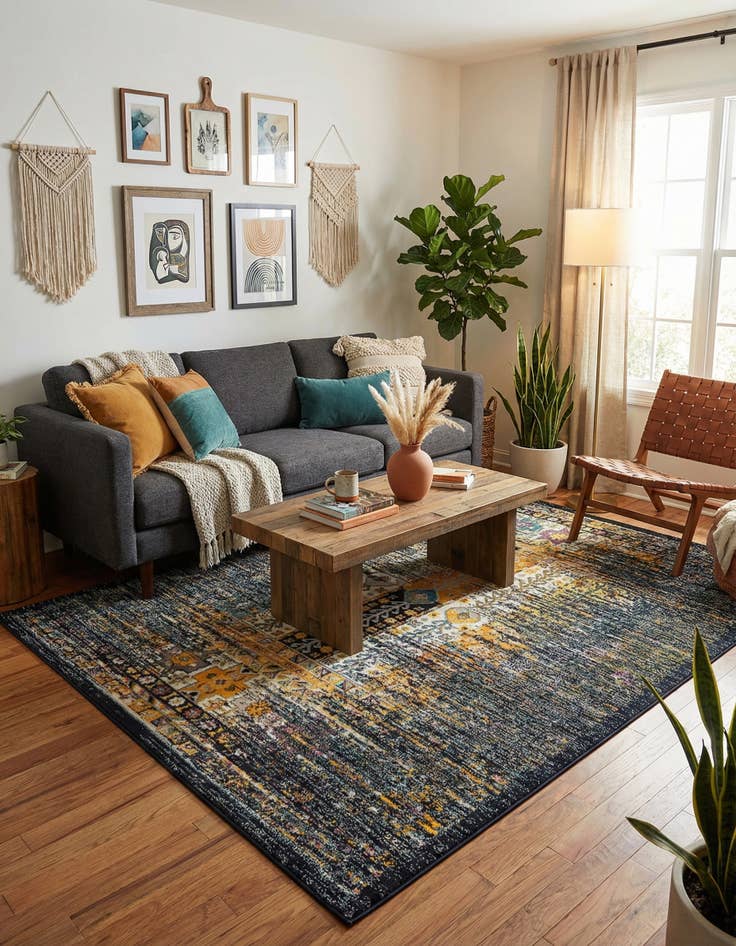 Detail image of 7' 10 x 10' Carrington Rug