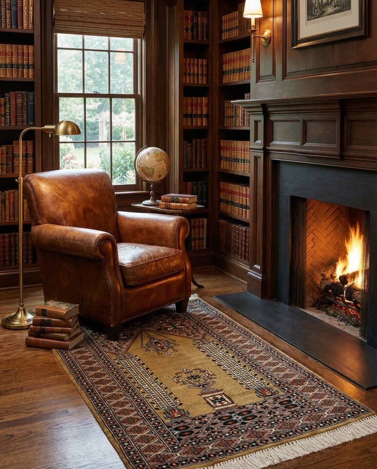 Detail image of 2' 7 x 4' 3 Hand Knotted Bokhara Wool Rug