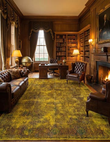9' 7 x 12' 4 Vintage Royal Wool Rug