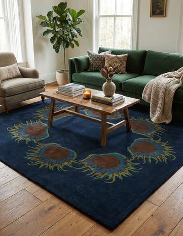 7' 5 x 7' 7 Luna Wool Square Rug