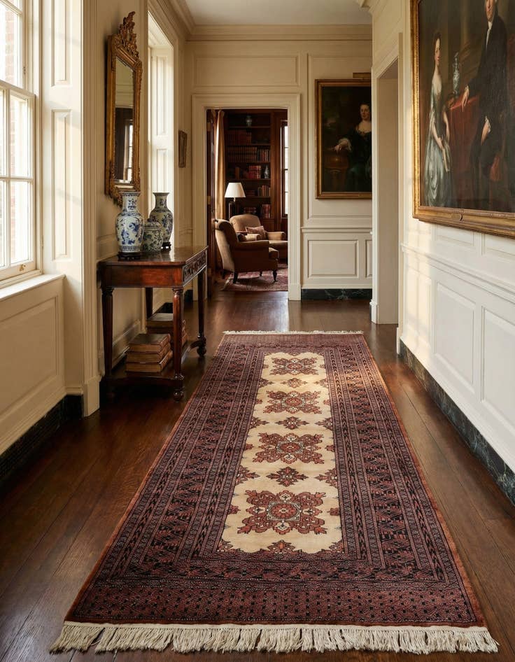 Detail image of  3' 7 x 7' 3 Karachi Royal Rug