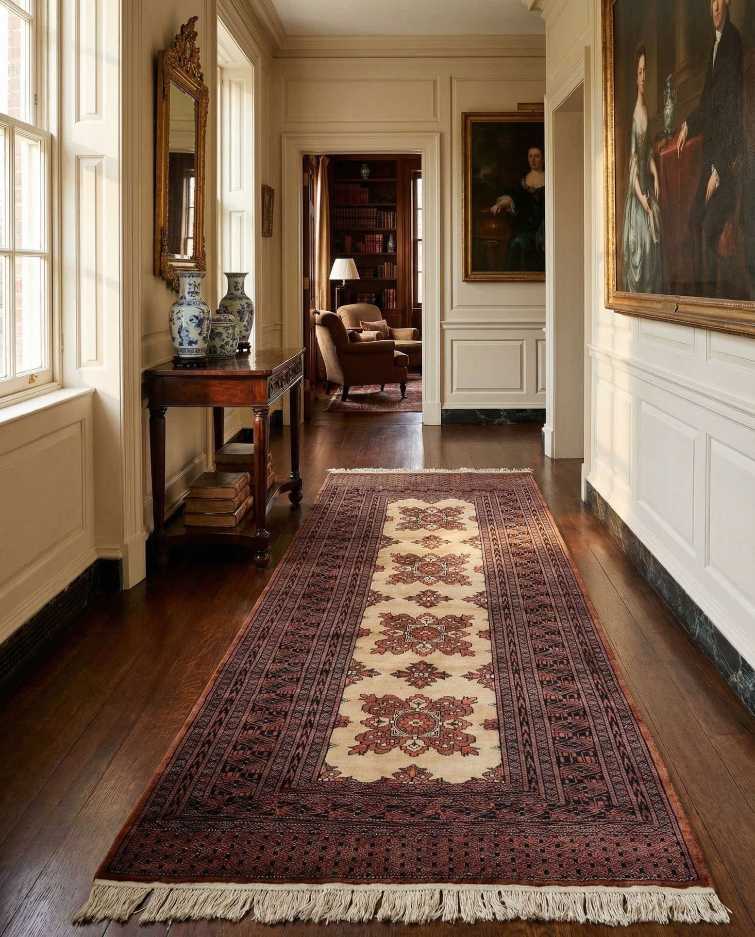 3' 7 x 7' 3 Karachi Royal Rug