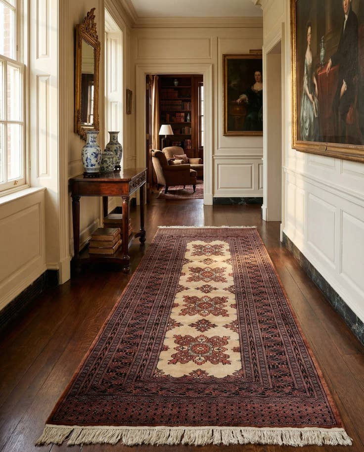 Detail image of 3' 7 x 7' 3 Karachi Royal Rug