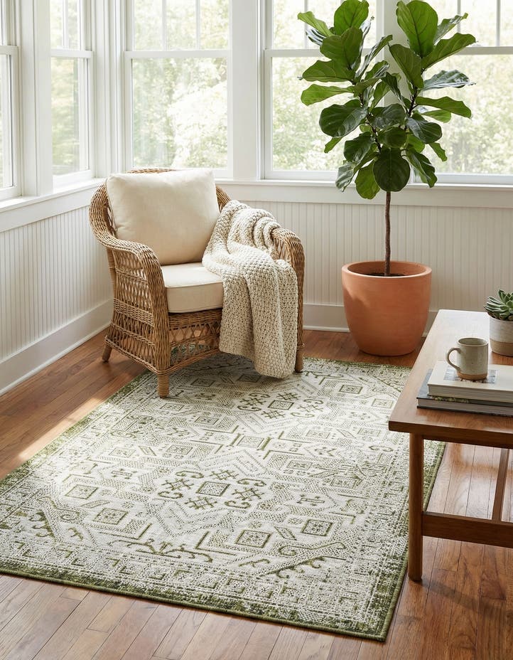 3' x 5' 3 Easy-Clean Aztec Indoor / Outdoor ...