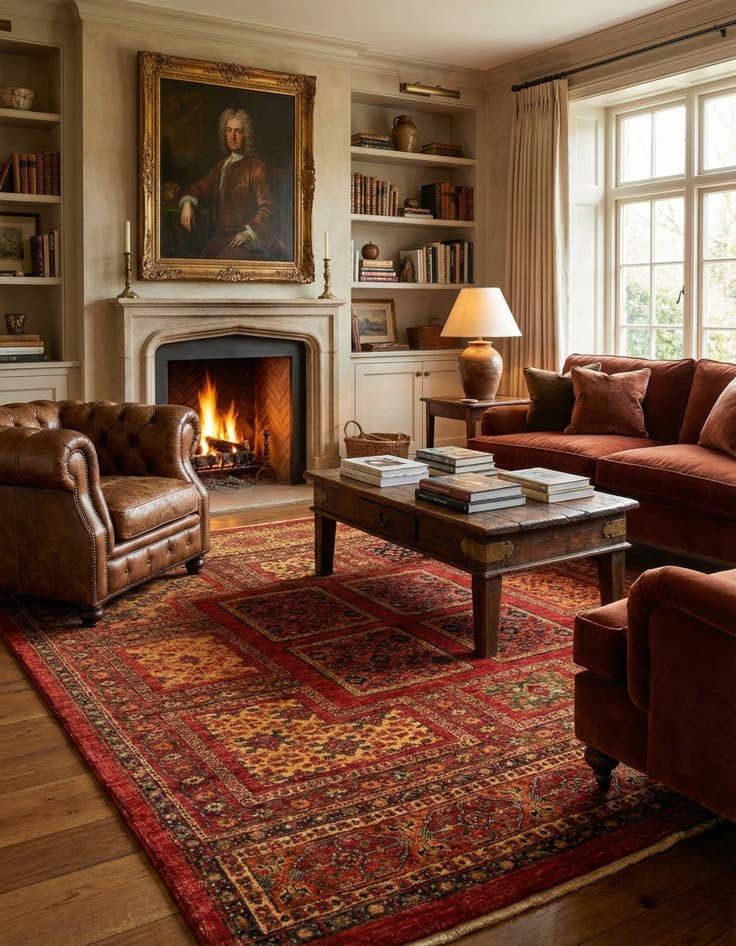 Detail image of 4' 9 x 5' 10 Kashkuli Rug