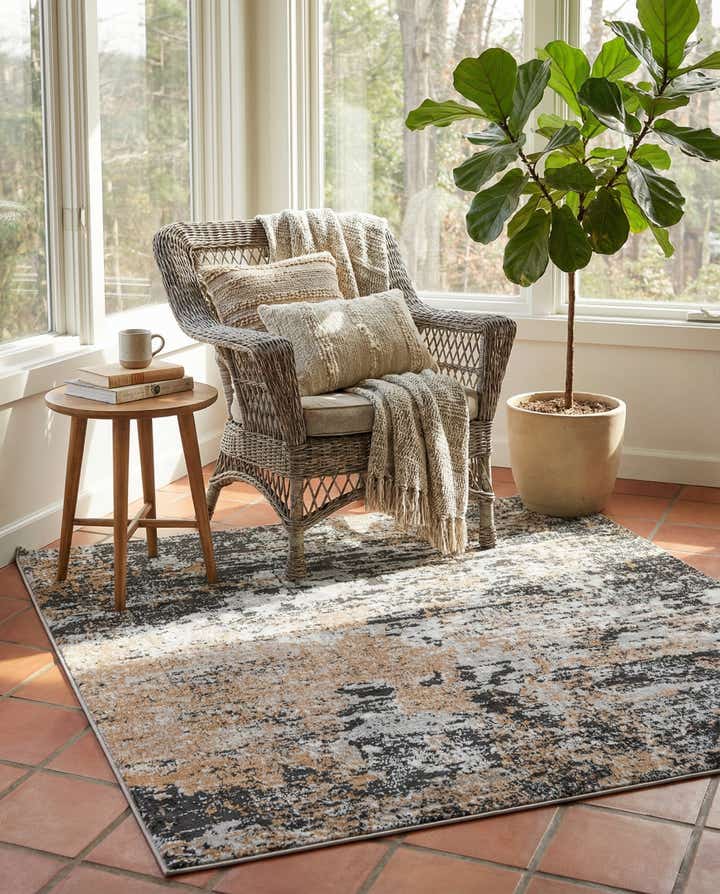 5' 3 x 5' 3 Leipzig Square Rug