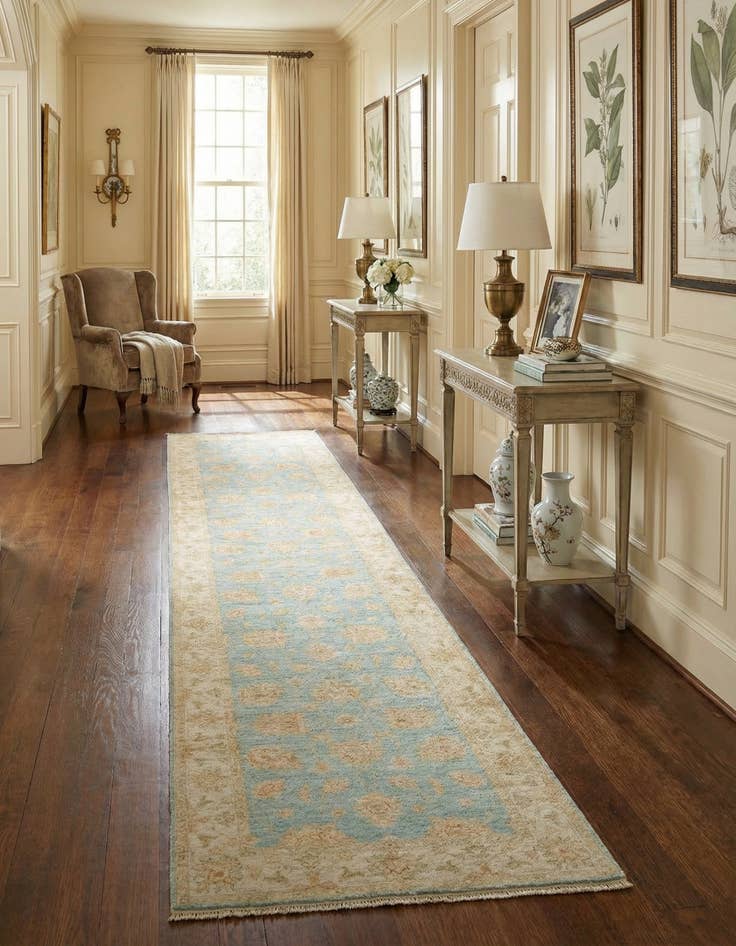 Detail image of 2' 7 x 14' 8 Kaizar Wool Runner Rug