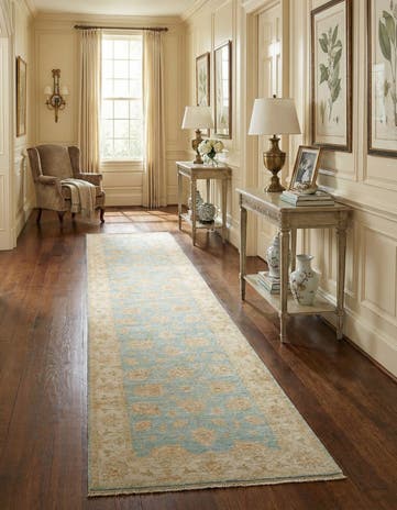 2' 7 x 14' 8 Kaizar Wool Runner Rug