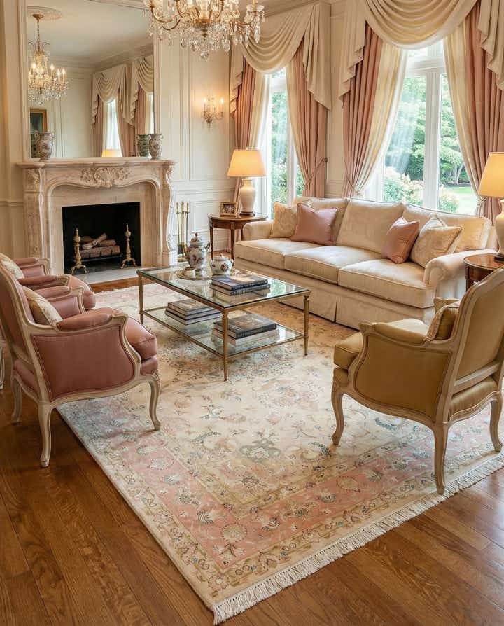 6' 8 x 10' Hand Knotted Tabriz Persian Rug