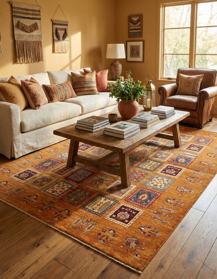 Detail image of  5' 8 x 8' 5 Ariana Rug