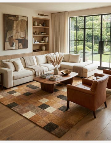 6' 8 x 9' 4 Juma Wool Rug