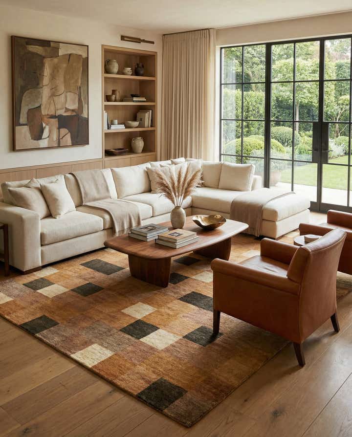 6' 8 x 9' 4 Juma Wool Rug