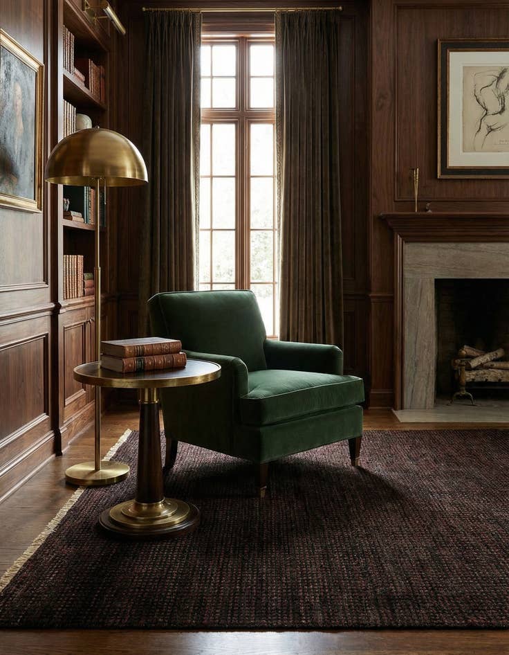 Detail image of 5' 2 x 6' 5 Juma Wool Rug