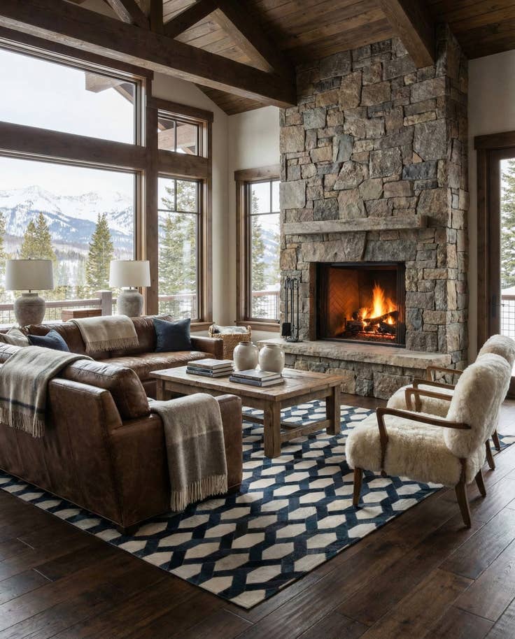 Detail image of 5' x 7' 11 Cowhide - Patchwork Rug