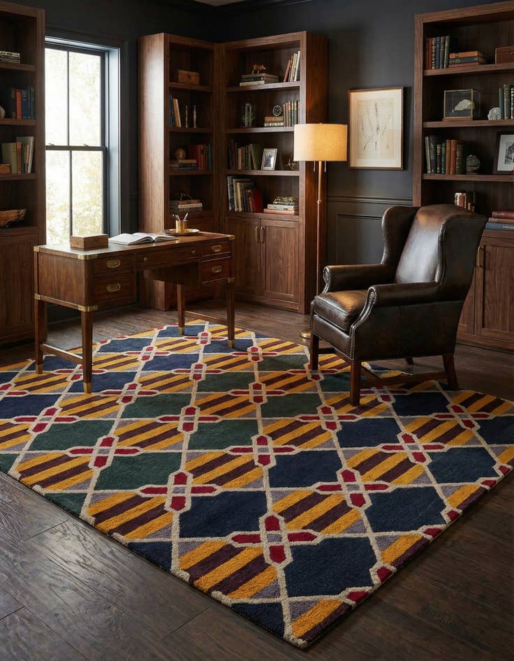 Detail image of 8' x 10' Luna Wool Rug