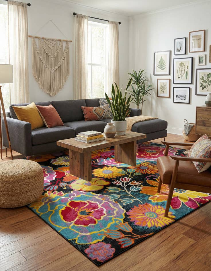 Detail image of 10' x 14' Florence Rug