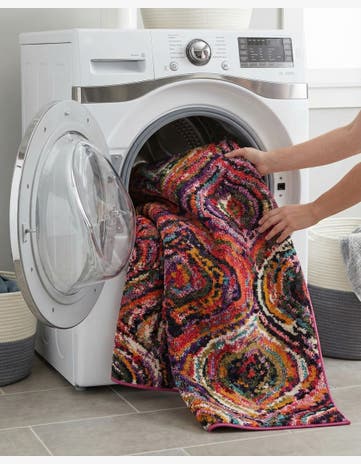 Washable Hyacinth Rug