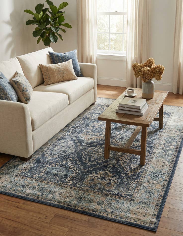 Detail image of 5' x 7' 7 Villa Rug