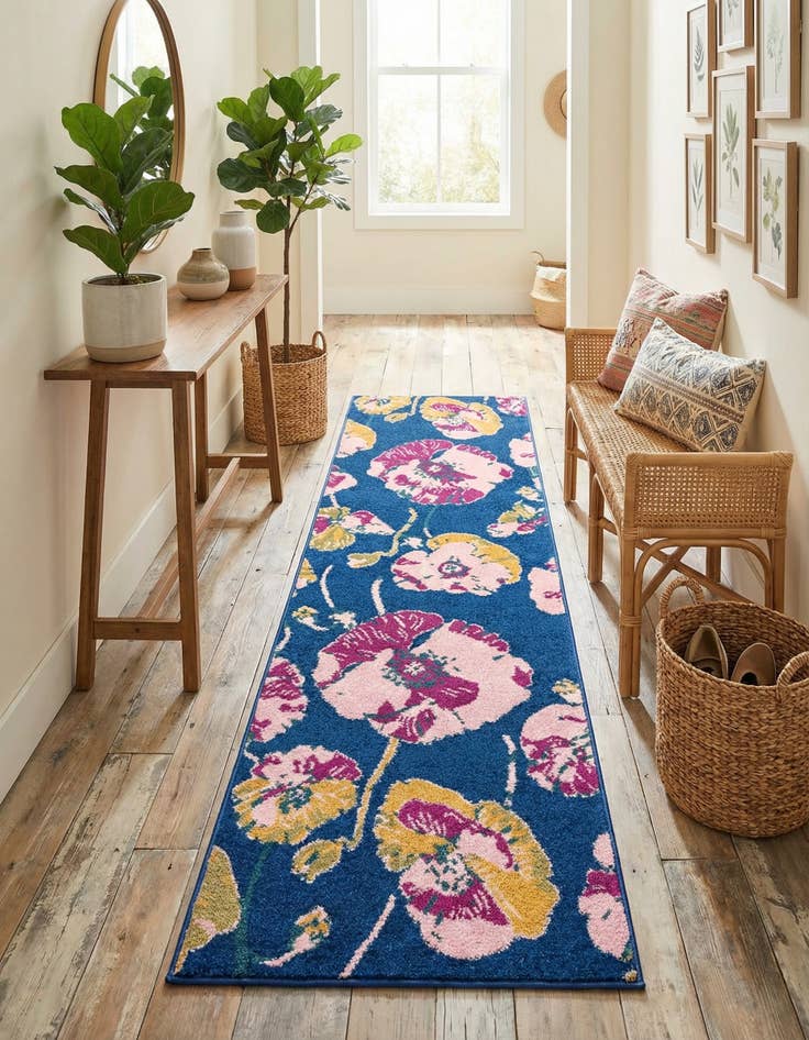 Detail image of 2' x 8' Bloom Runner Rug