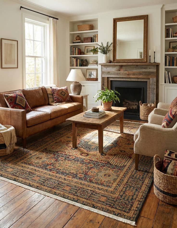 Detail image of 6' x 9' Mamluk Rug