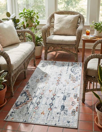 2' x 4' Kamala Washable Runner Rug