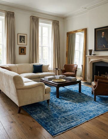 9' 7 x 12' 4 Vintage Royal Wool Rug