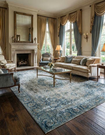 8' 6 x 12' 5 Vintage Royal Rug