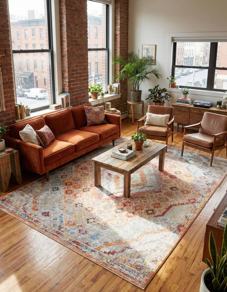 Detail image of 9' x 12' Brooklyn Rug