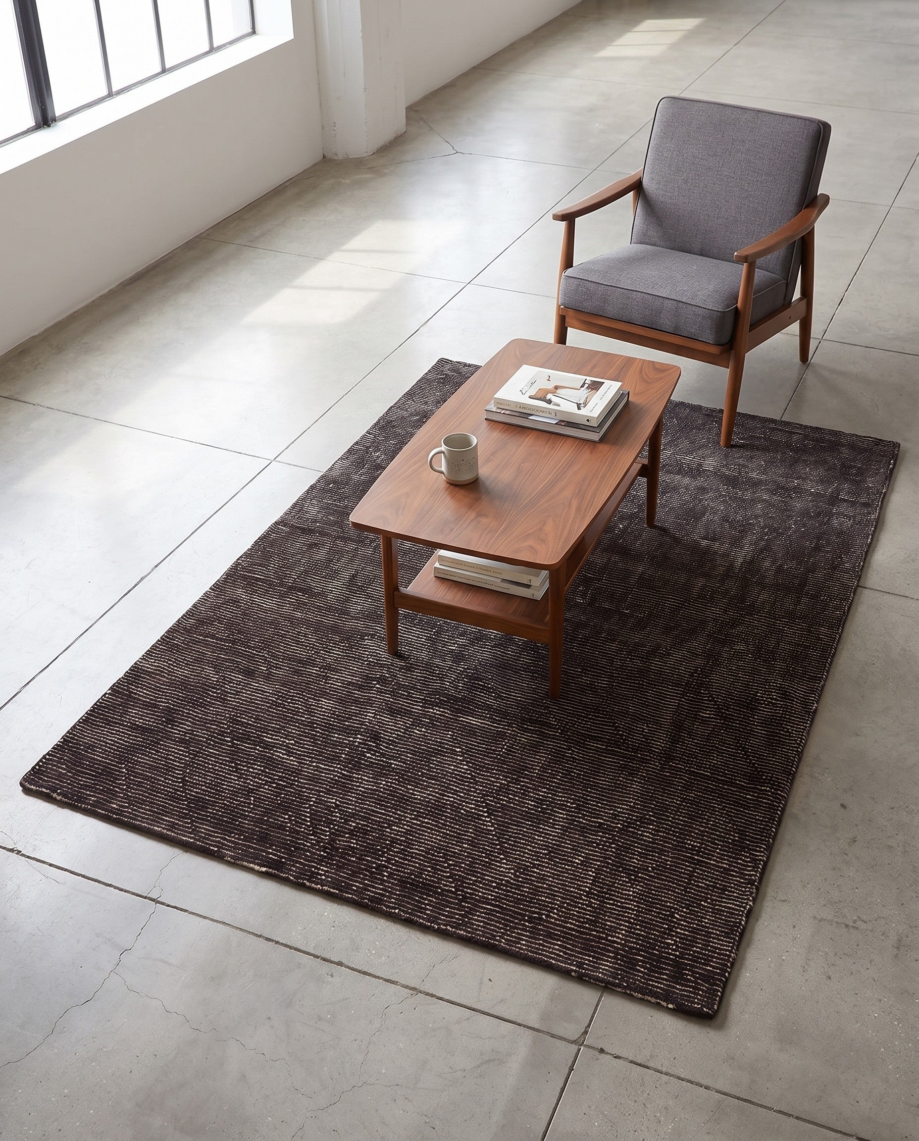 5' 1 x 7' 1 WoolCraft Geometric Rug