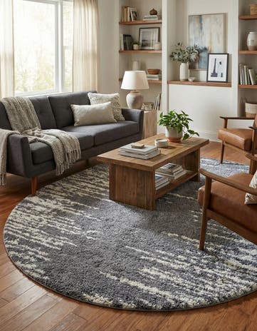 7' 10 x 10' Serenity Shag Oval Rug