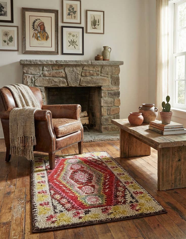 Detail image of  2' x 3'  Washable Mesa Rug