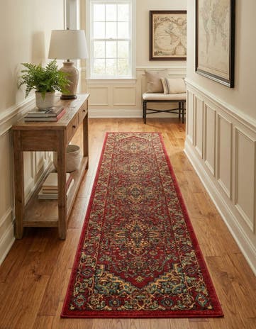 2' 7 x 13' Serapi Runner Rug