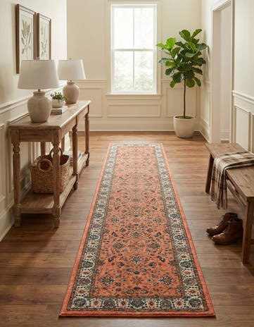 Salmon Medina Runner Rug