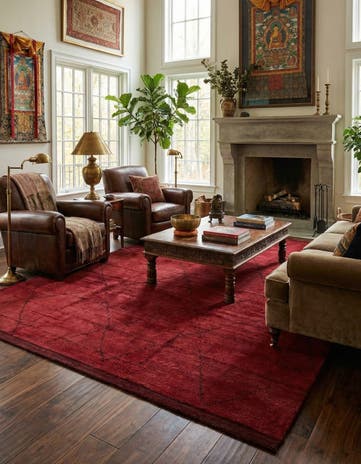 8' 4 x 10' 3 Atlas Tibet Wool Rug