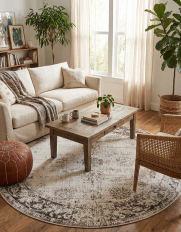 10' x 10' Monte Carlo Round Rug