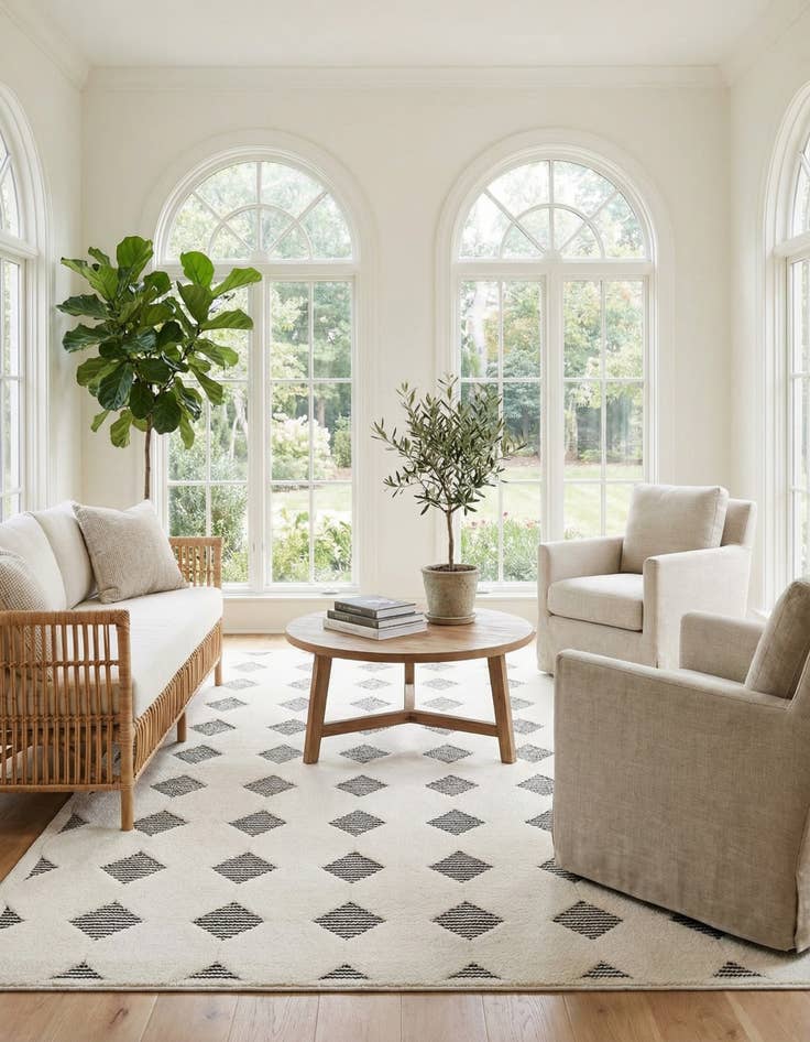 Detail image of 6' x 9' Prismatic Rug