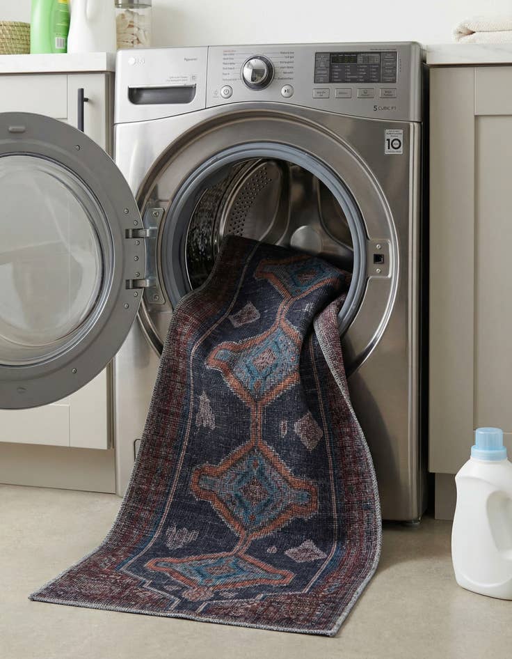 Detail image of 2' x 10'  Washable Sisu Runner Rug