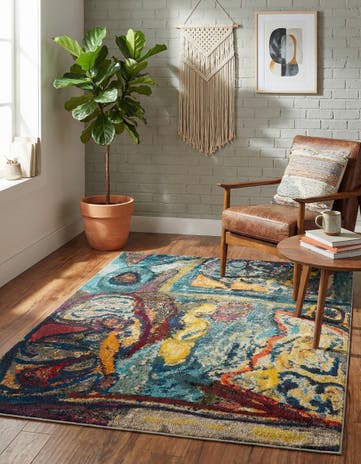 4' x 6' Washable Haerfest Rug