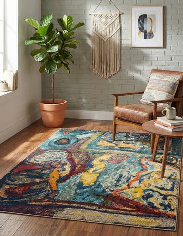 4' x 6' Washable Haerfest Rug