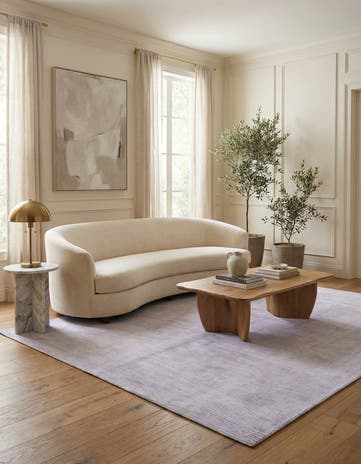 5' 7 x 7' 10 Hand Knotted Darya Wool Rug
