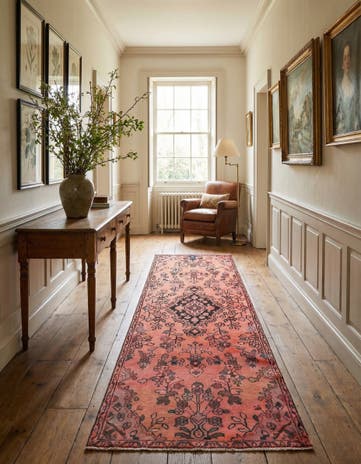 2' 9 x 9' 3 Hamedan Runner Rug