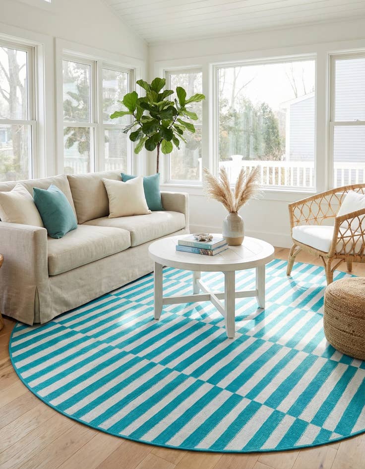 Detail image of 8' x 8' Tribeca Round Rug