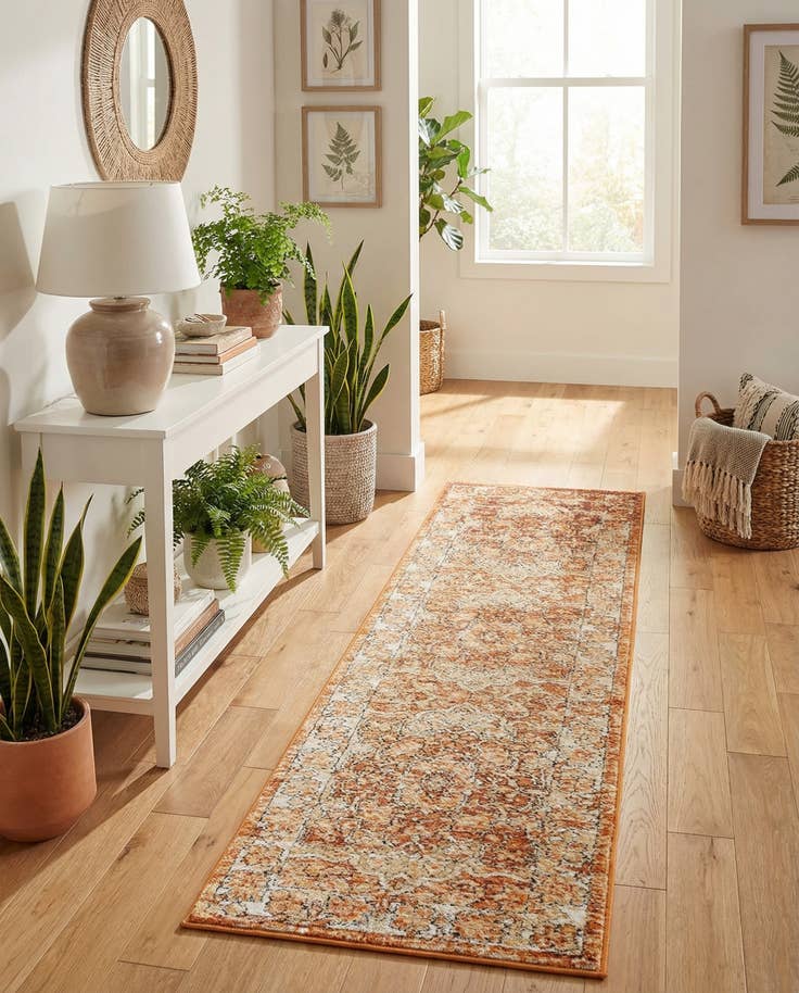 Detail image of 2' x 8' Isabella Runner Rug