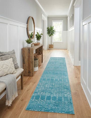 3' x 16' Paxon Trellis Runner Rug