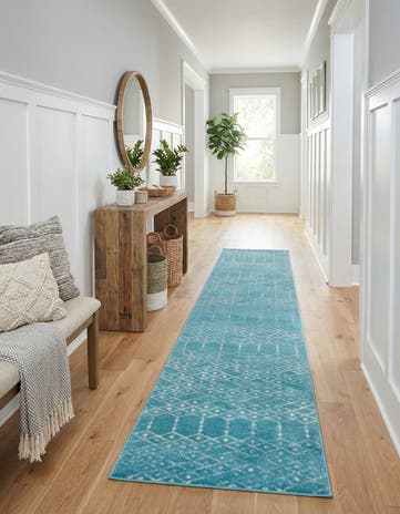 3' x 16' Paxon Trellis Runner Rug