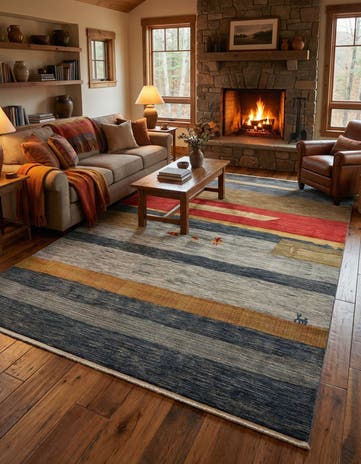 10' 8 x 16' 5 Kashkuli Gabbeh Rug