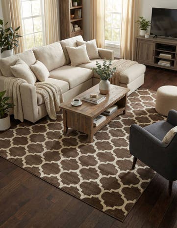 10' x 13' Lattice Rug