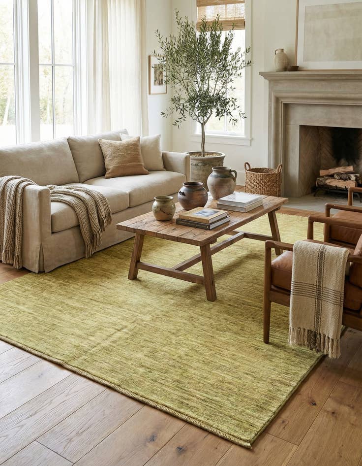 Detail image of 5' 9 x 8'  Hand Knotted Kashkuli Gabbeh Oriental Wool Rug