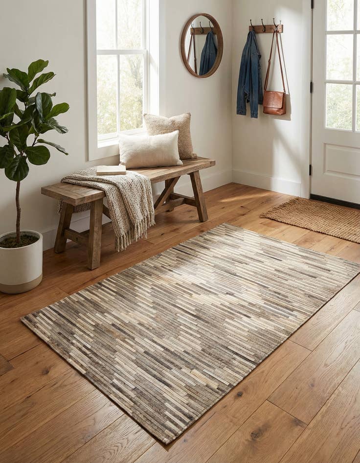 Detail image of  2' 2 x 3' 3 Cowhide Rug