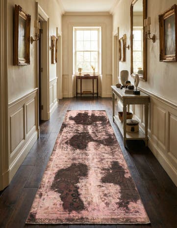 3' x 9' 2 Hand Knotted Ultra Vintage Persian Wool Runner Rug